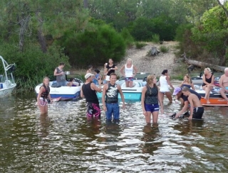  salida familiar al lago Lacanau 